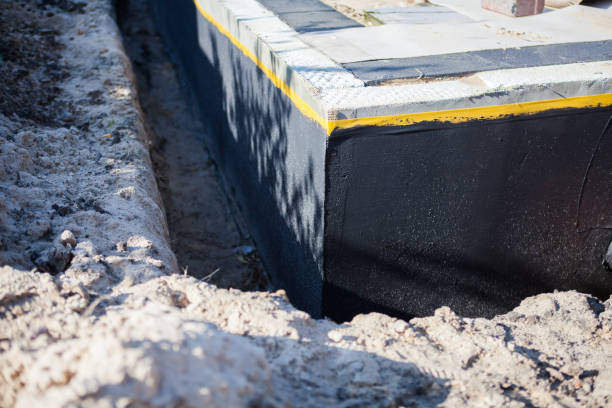 SJ Waterproofing Pros completing home waterproofing near Island Lake, IL